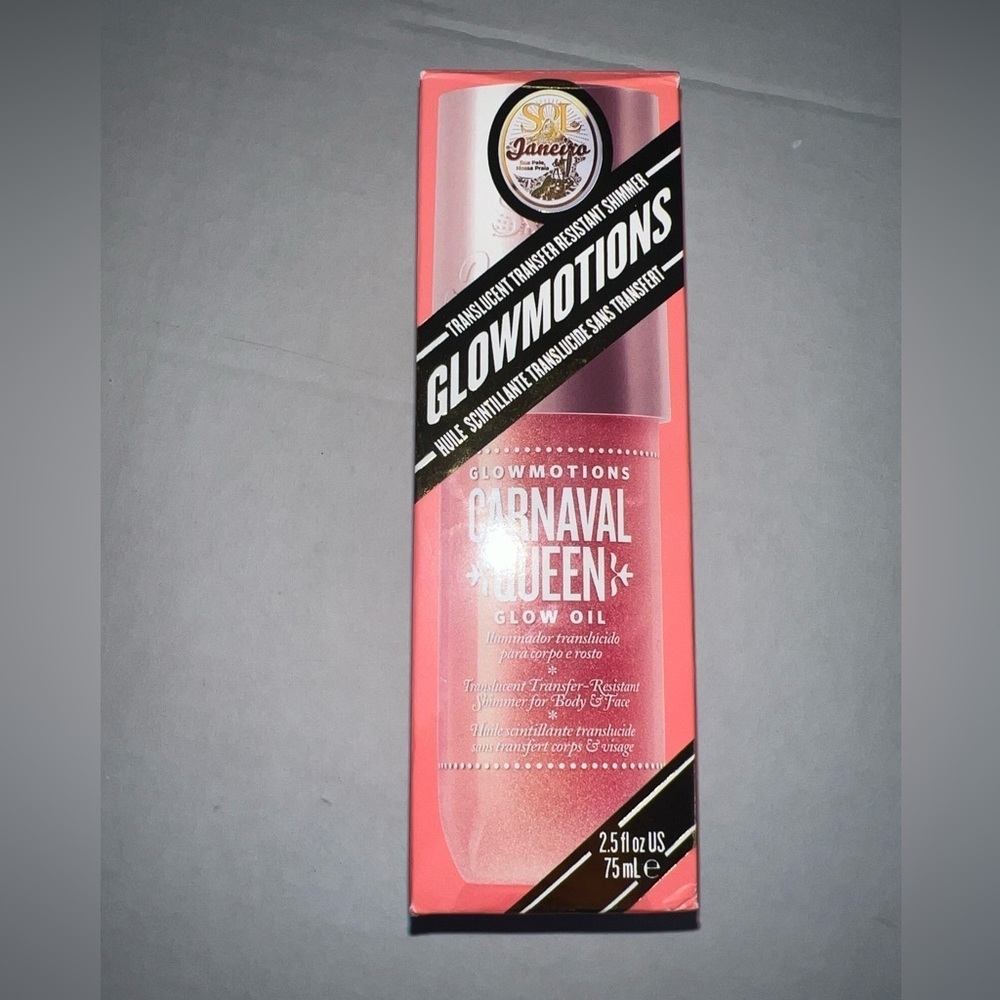 NWB GLOWMOTIONS Limited Edition Glowmotions Glow Body Oil in Carnaval Queen - Picture 7 of 8